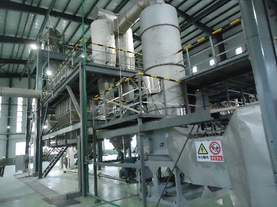 山東老客戶三次訂購閃蒸干燥機